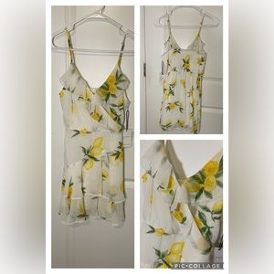 Lemon summer dress